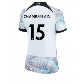Liverpool Chamberlain #15 kläder Kvinnor 2022-23 Bortatröja Kortärmad